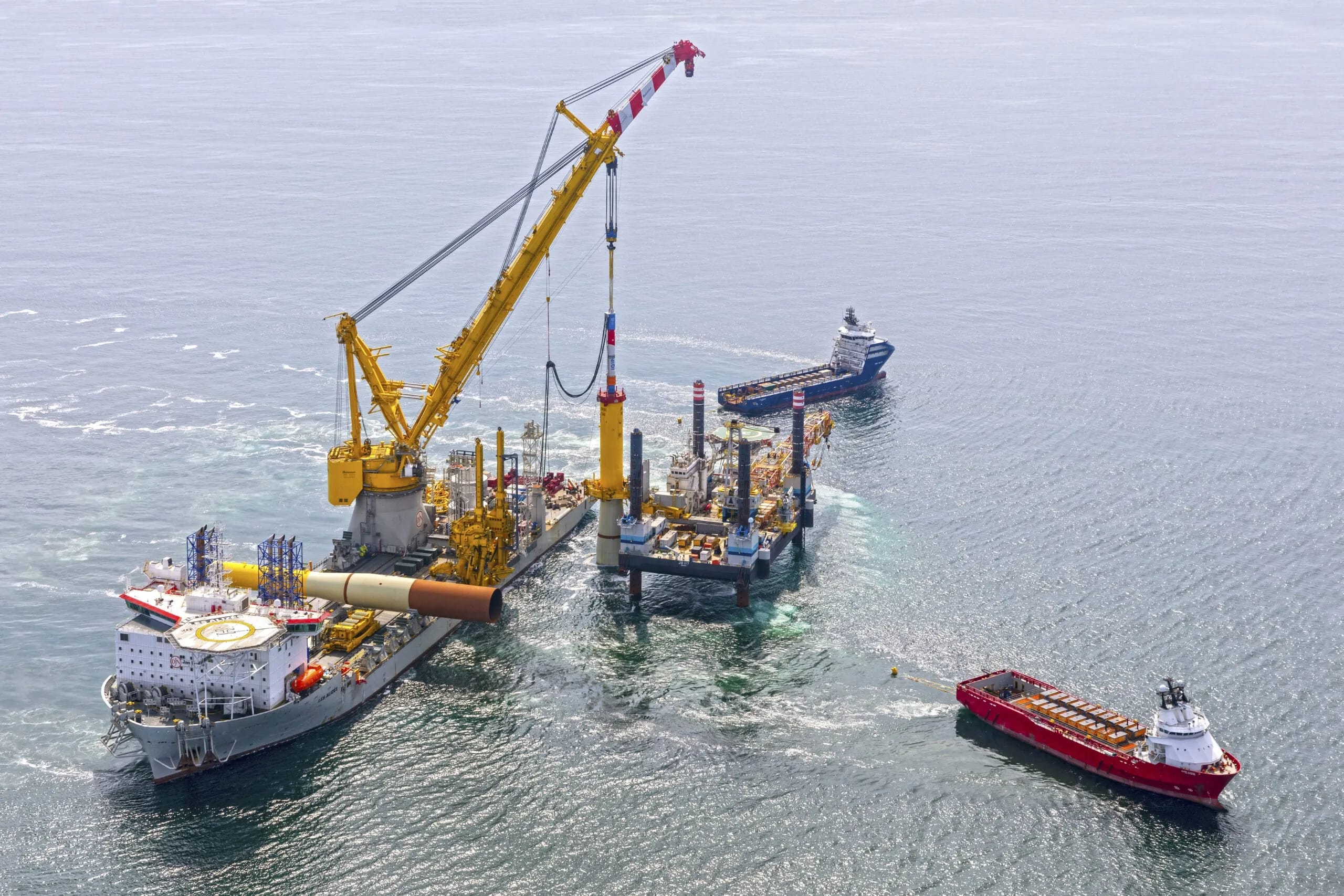 MP installations at Gode Wind