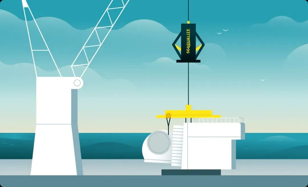 Lifting WTG components from a feeder barge